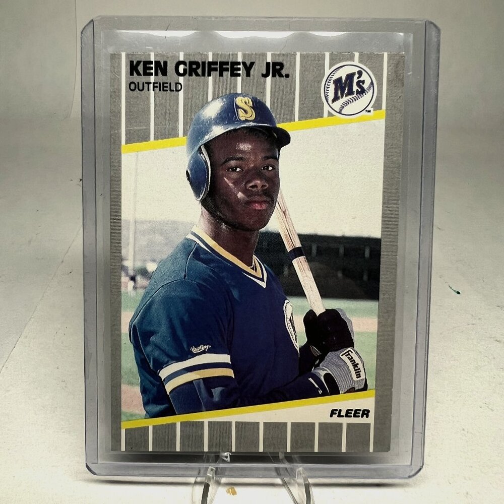 Ken Griffey Jr 1989 Fleer #548 Rookie Card